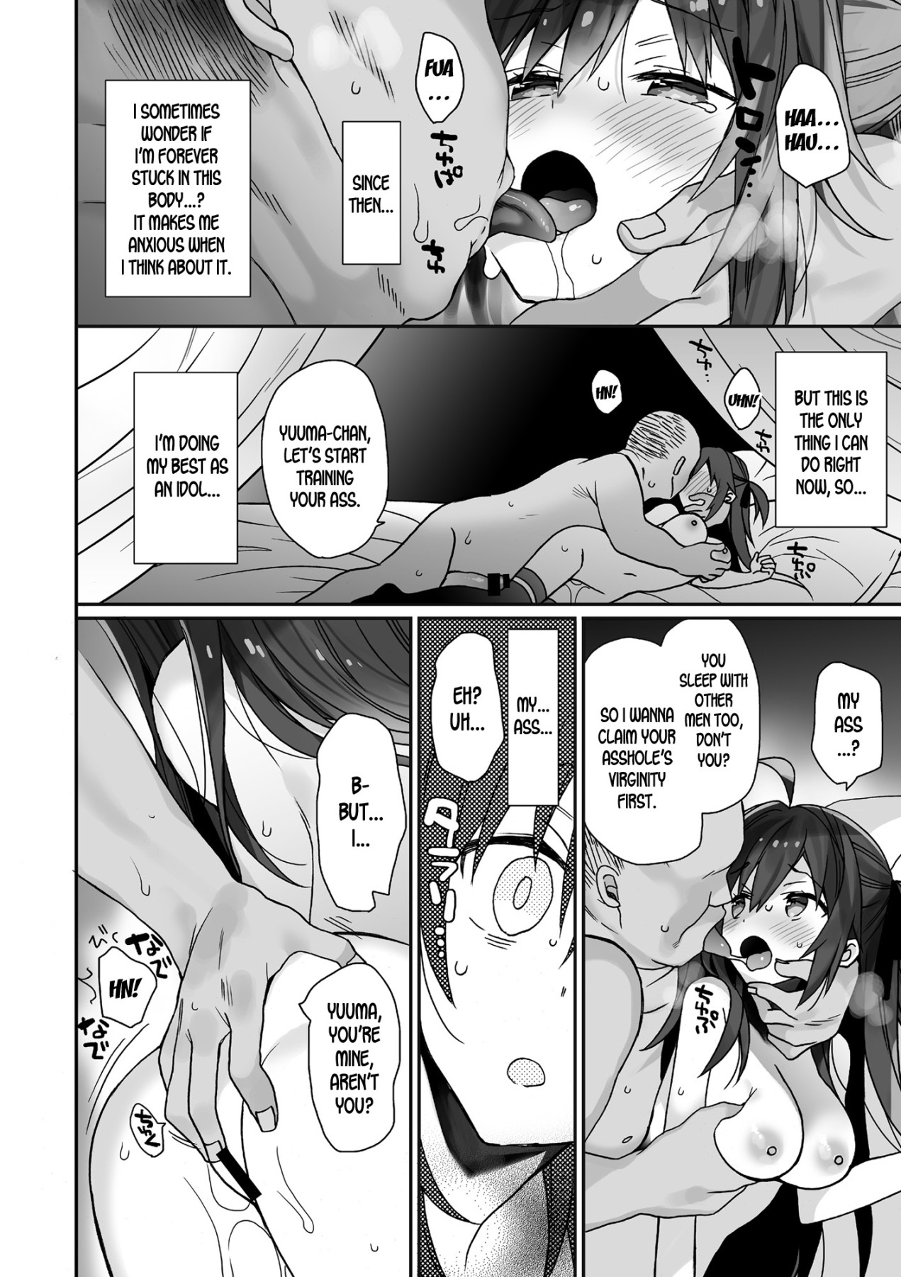 Hentai Manga Comic-After Changing Into a Woman's Body This Livelihood Makes Me Feel Sore-Read-7